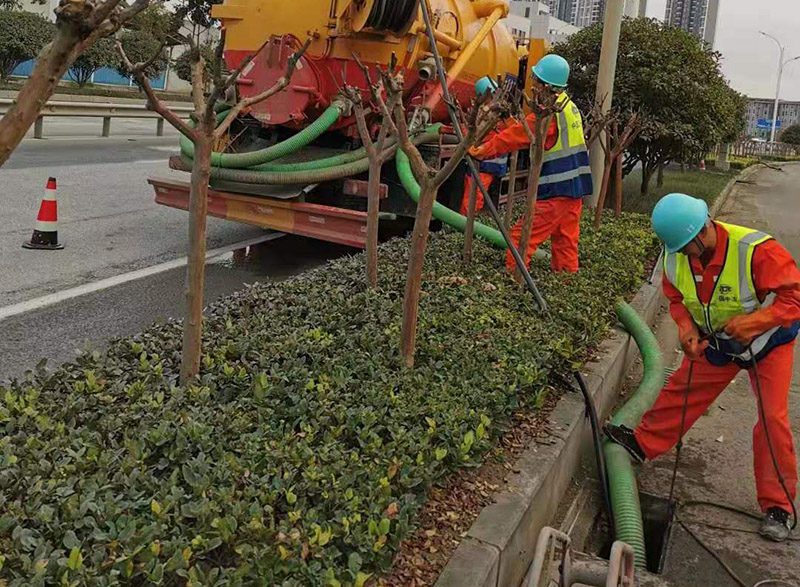 清溪镇市政管道清淤