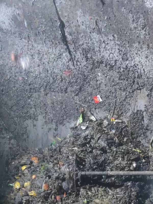 清溪镇污水池清理